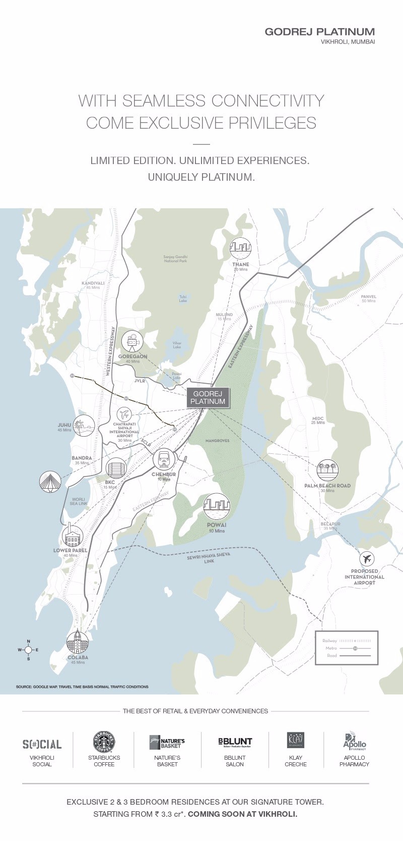 Godrej Platinum - With seamless connectivity come exclusive privileges, Mumbai Update